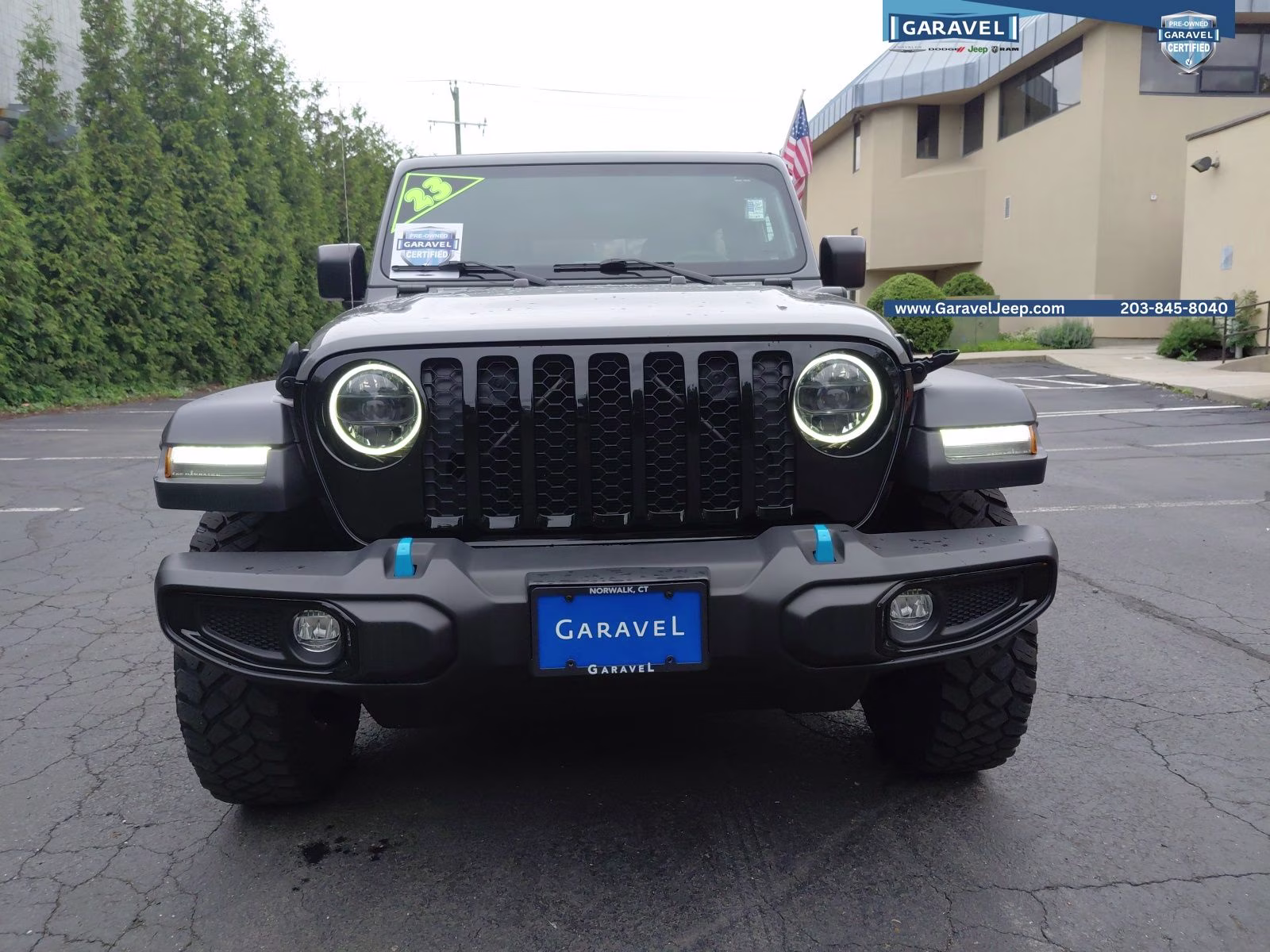 2023 Sting-Gray Clearcoat Jeep Wrangler 4xe Willys 4X4 SUV