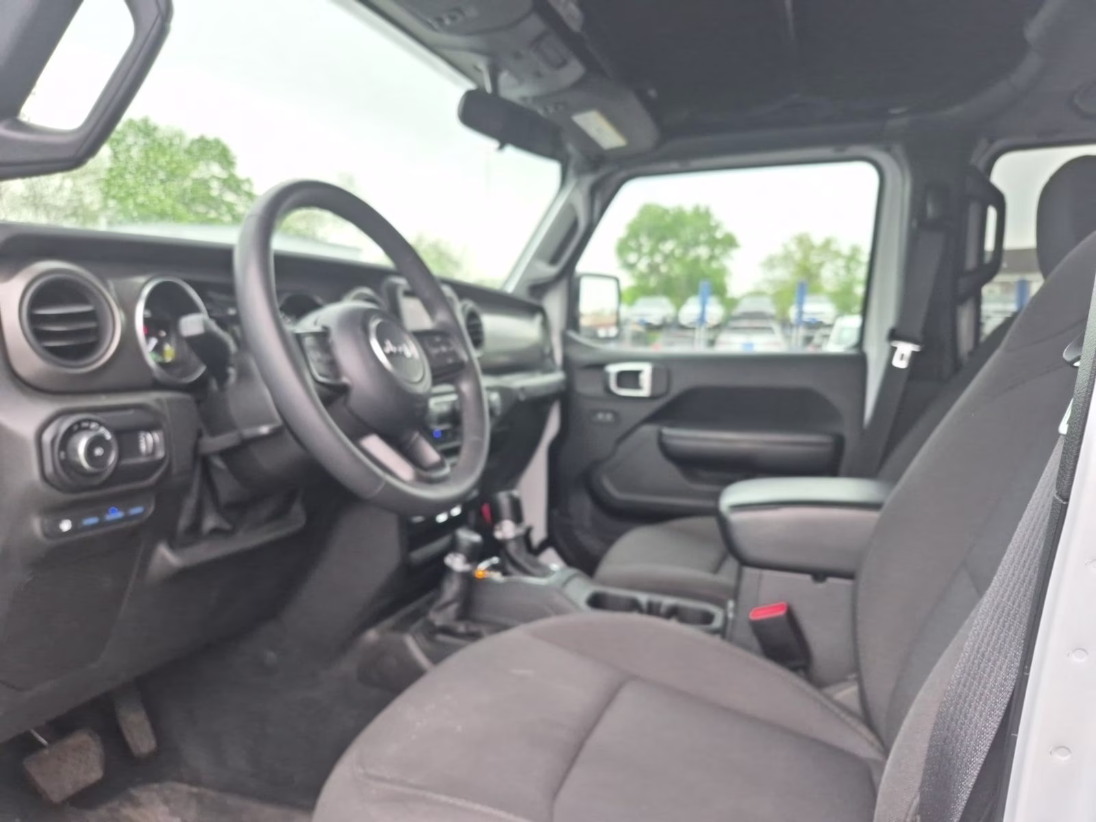 2023 Bright White Clearcoat Jeep Wrangler Willys 4xe 4X4 SUV