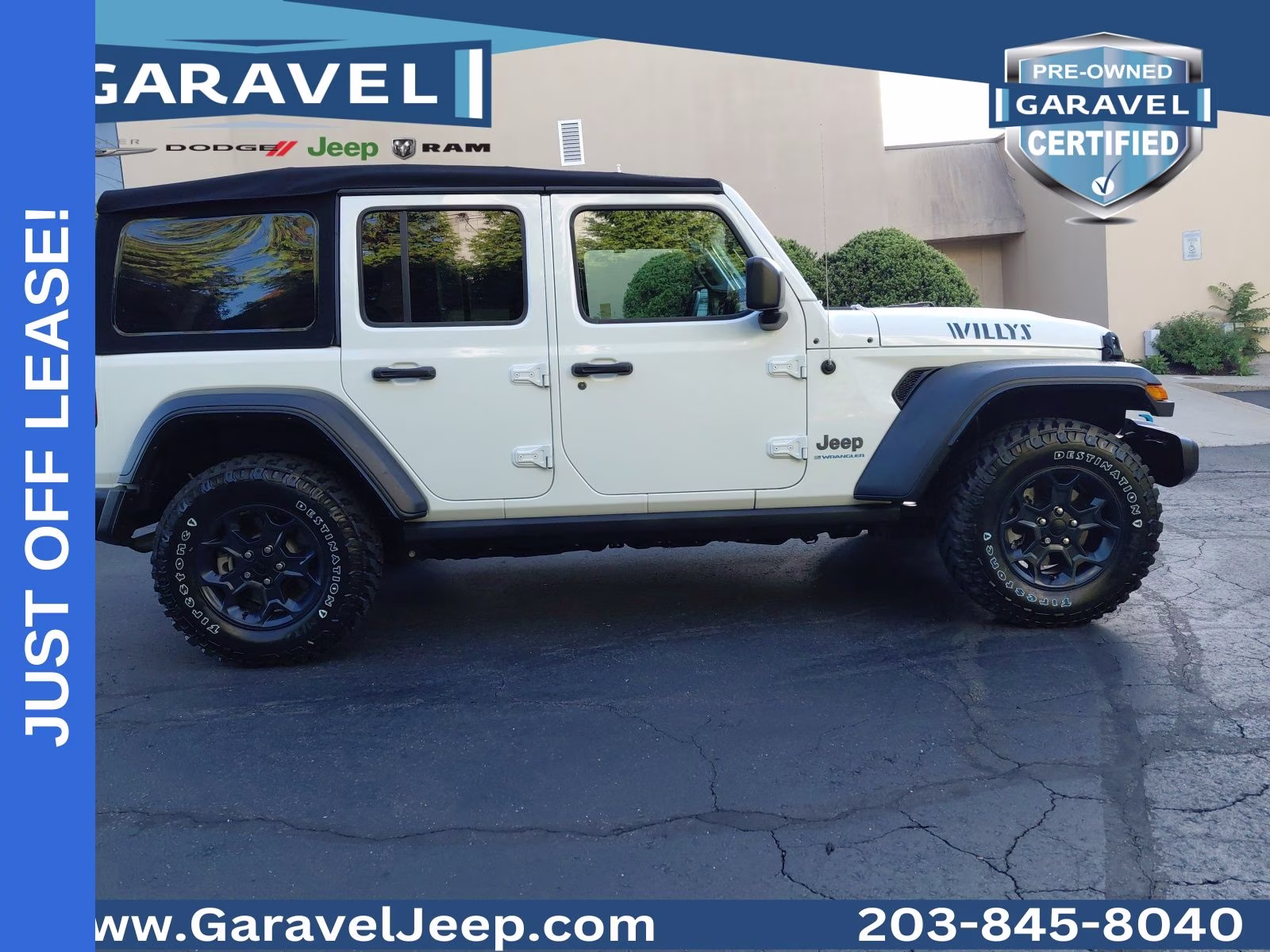 2023 Bright White Clearcoat Jeep Wrangler Willys 4xe 4X4 SUV