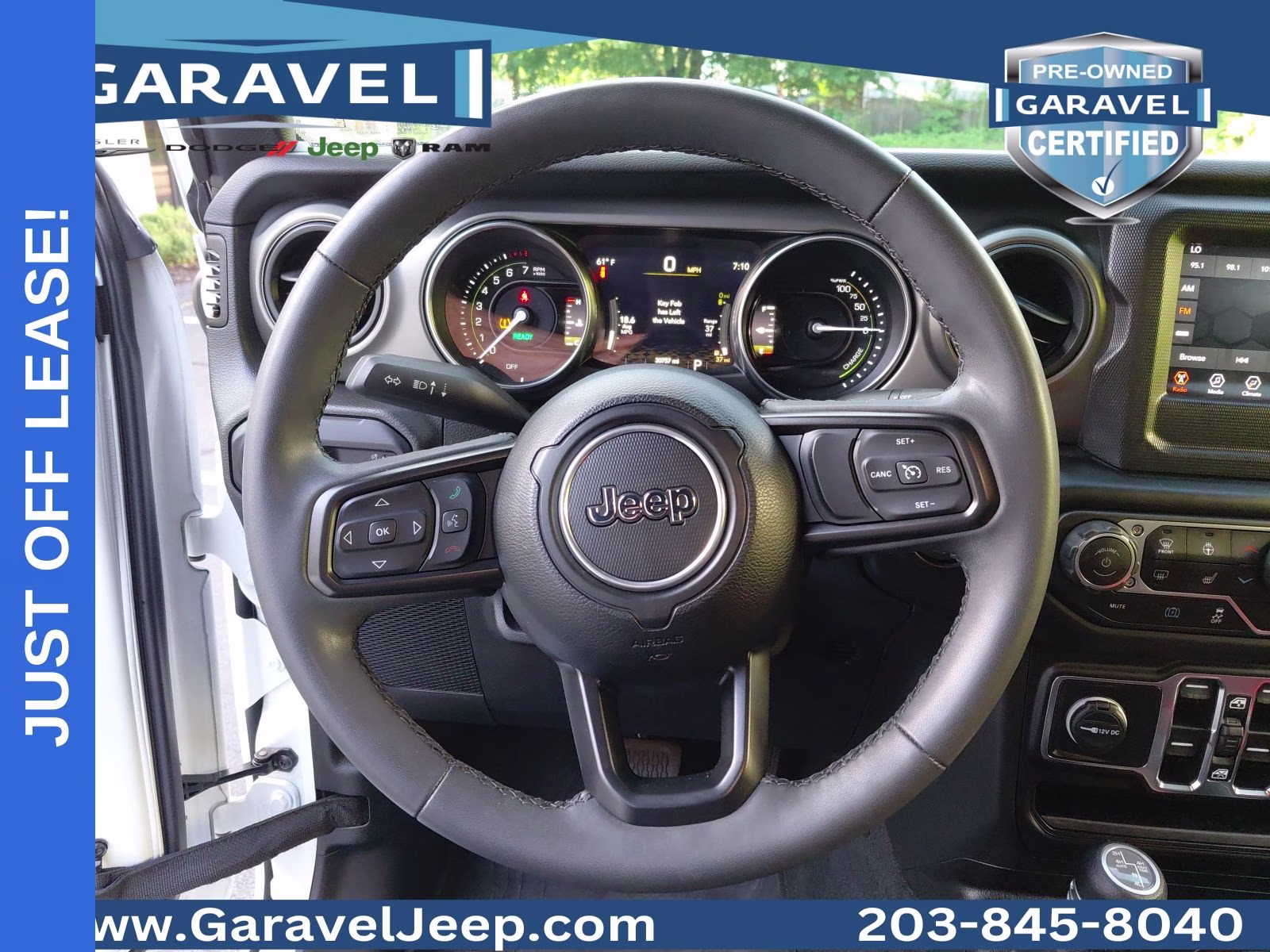 2023 Bright White Clearcoat Jeep Wrangler Willys 4xe 4X4 SUV