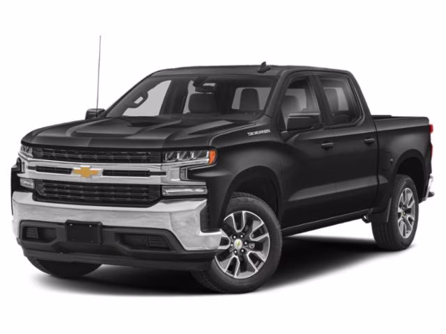 2022 Black Chevrolet Silverado 1500 LTD LT 4X4 Truck
