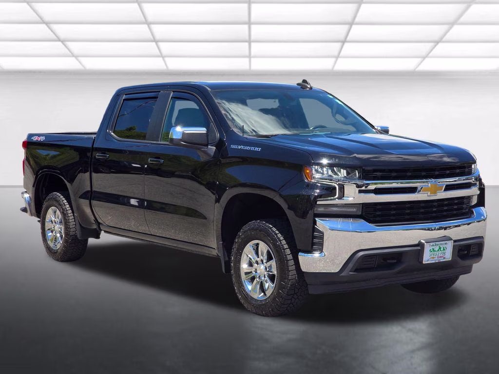 2022 Black Chevrolet Silverado 1500 LTD LT 4X4 Truck
