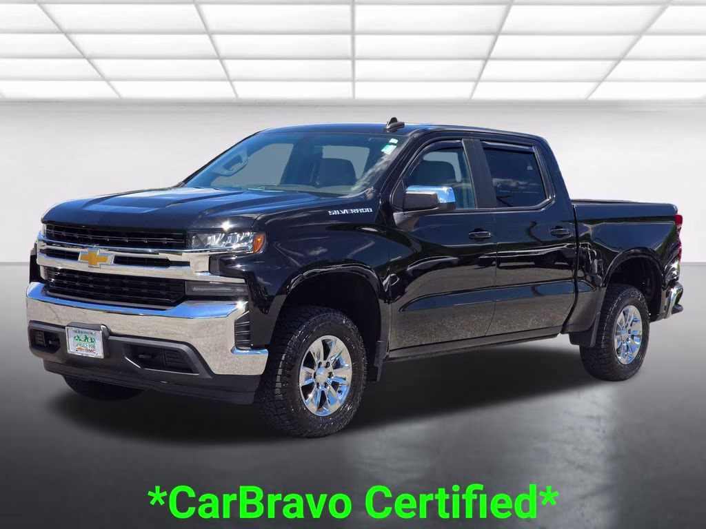 2022 Black Chevrolet Silverado 1500 LTD LT 4X4 Truck