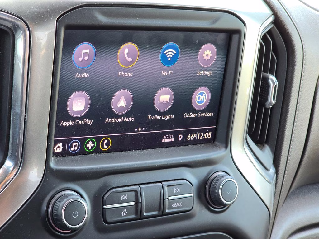2022 Black Chevrolet Silverado 1500 LTD LT 4X4 Truck