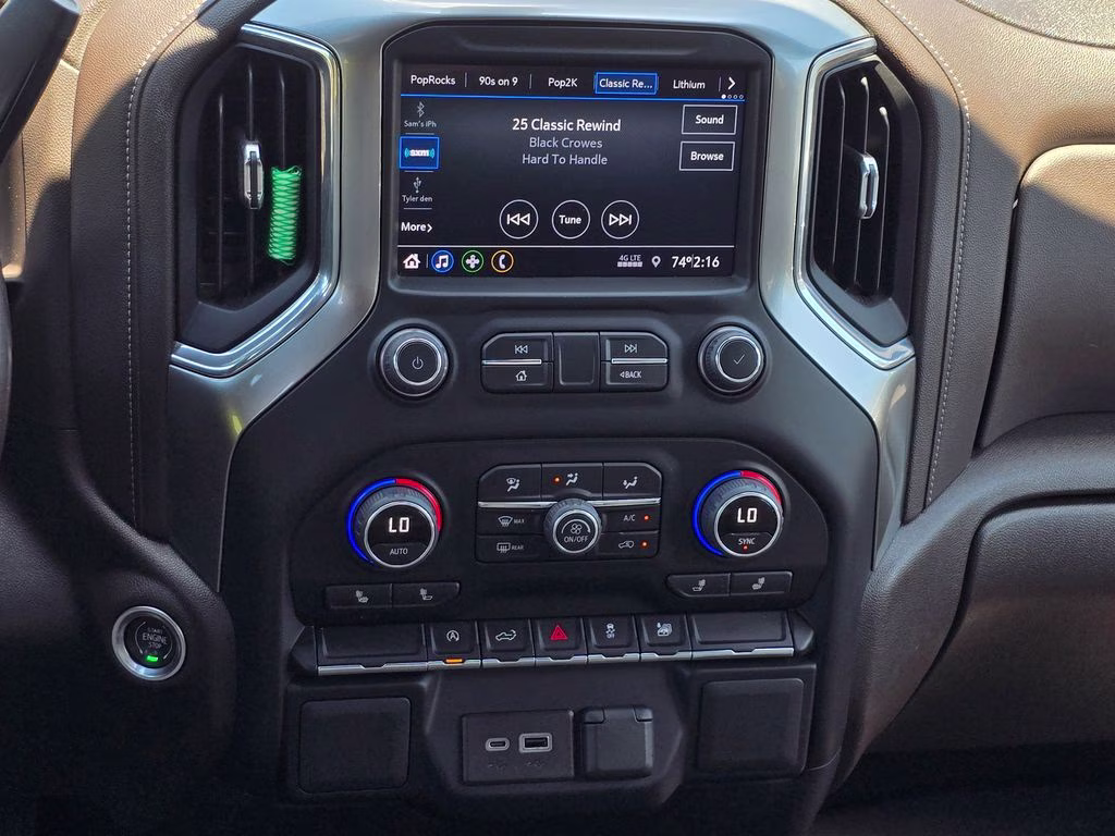 2022 Black Chevrolet Silverado 1500 LTD LT 4X4 Truck