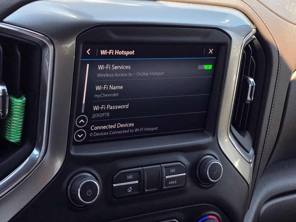 2022 Black Chevrolet Silverado 1500 LTD LT 4X4 Truck