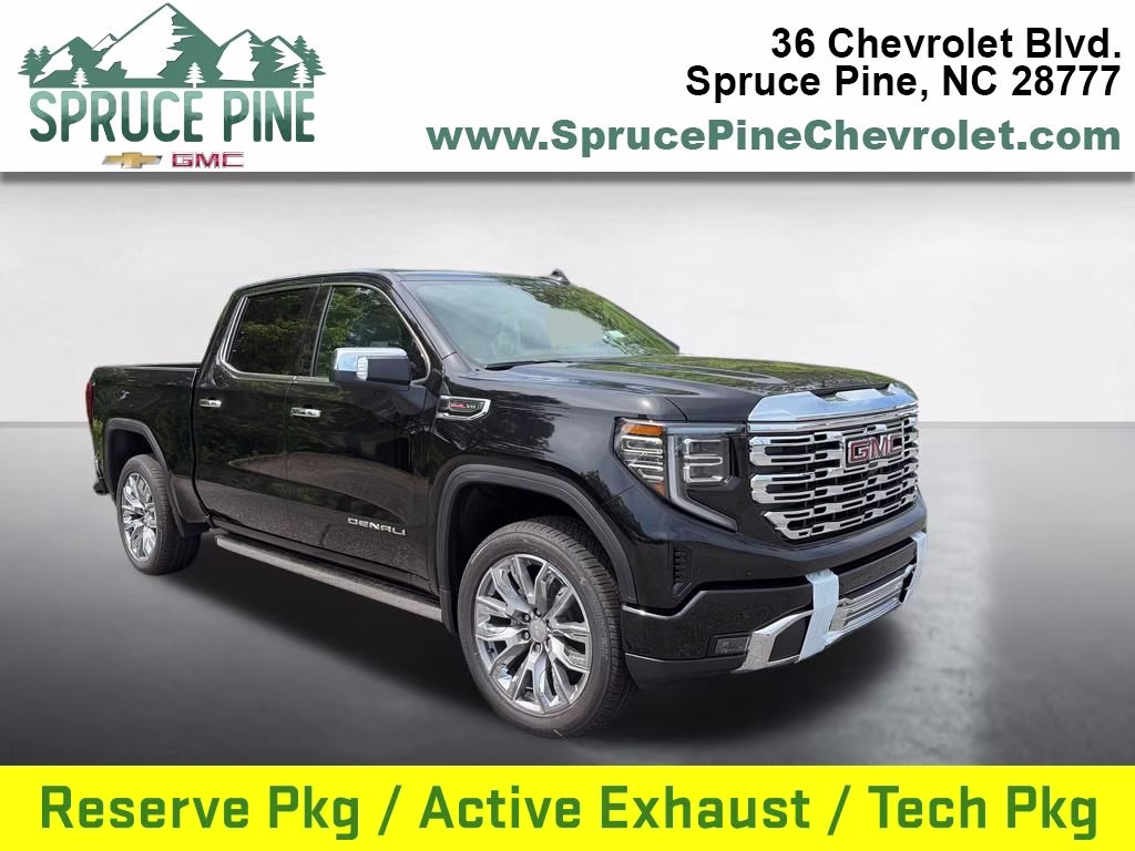 2026 Onyx Black GMC Sierra 1500 Denali 4X4 Truck