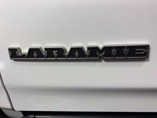 2022 Bright White Clearcoat Ram 1500 Laramie 4X4 Truck