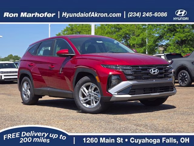 2026 Ultimate Red Hyundai Tucson SE FWD SUV