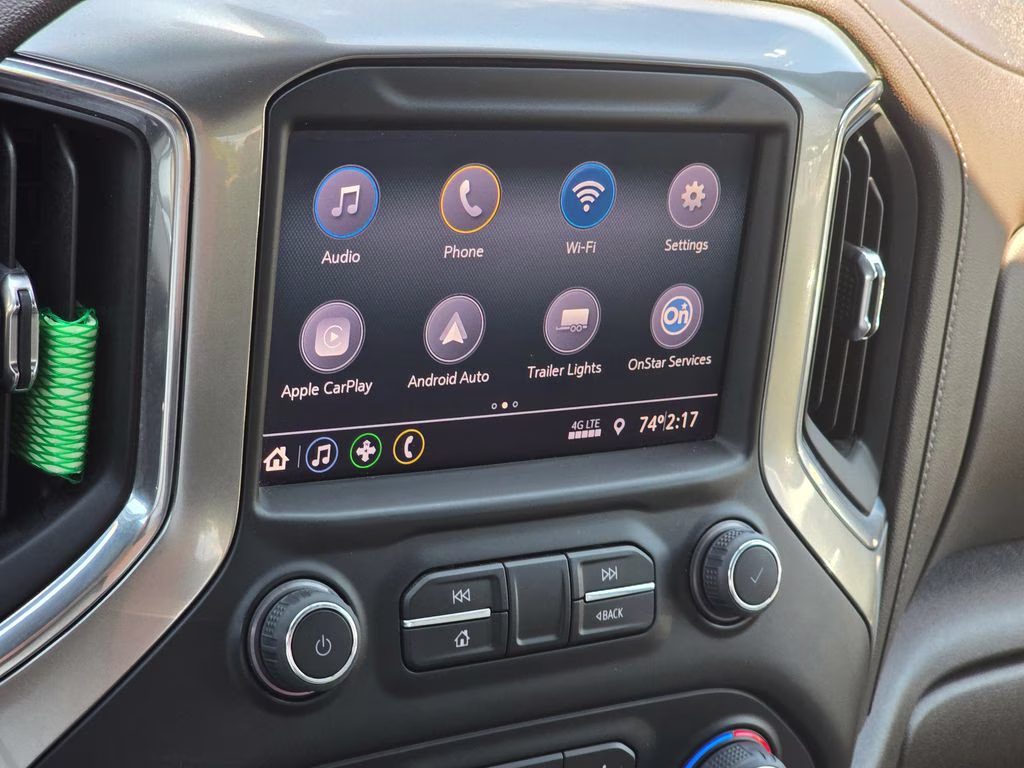 2022 Black Chevrolet Silverado 1500 LTD LT 4X4 Truck