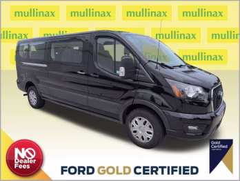 2024 Black Metallic Ford Transit-350 XLT RWD Crossover