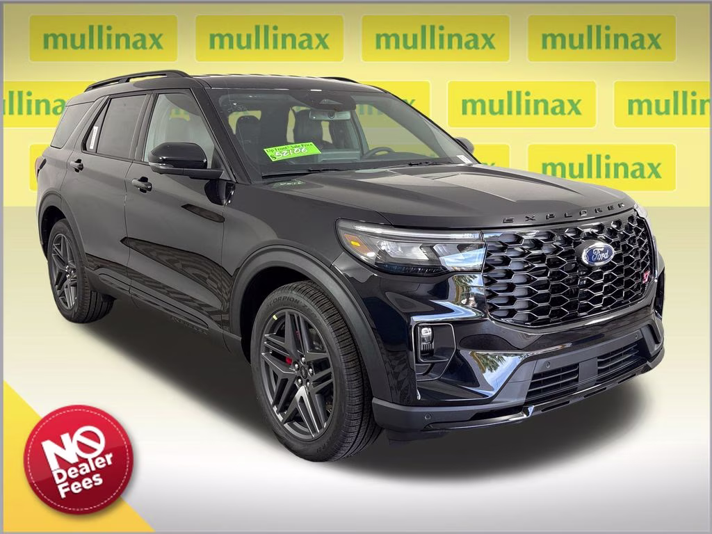 2026 Agate Black Metallic Ford Explorer ST RWD SUV
