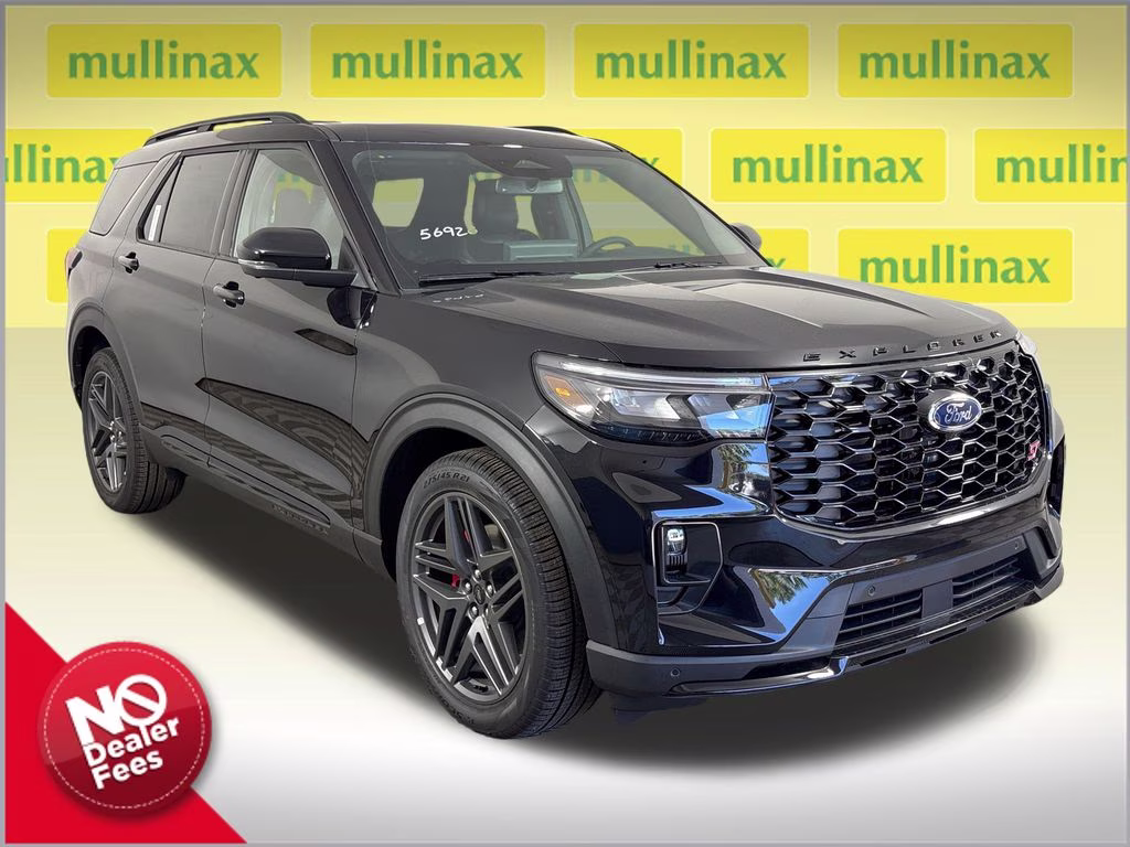 2026 Agate Black Metallic Ford Explorer ST 4X4 SUV