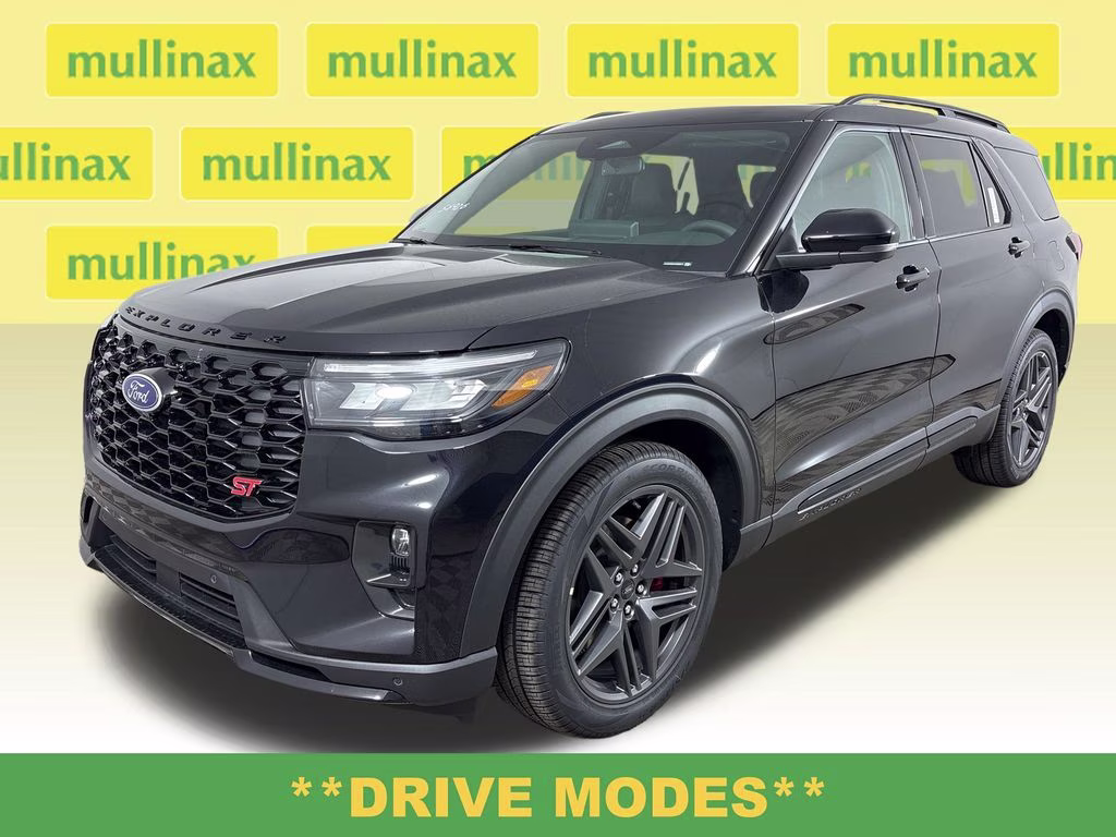 2026 Agate Black Metallic Ford Explorer ST 4X4 SUV