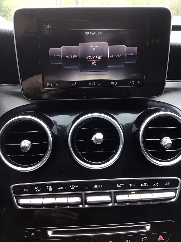 2016 Blue Mercedes-Benz C-Class C 300 AWD Sedan