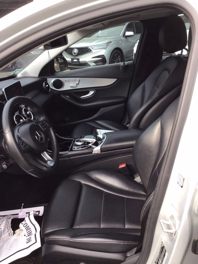 2016 Blue Mercedes-Benz C-Class C 300 AWD Sedan