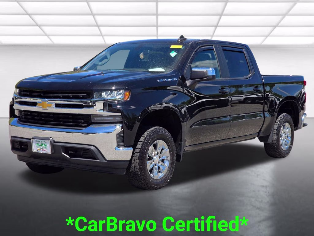 2022 Black Chevrolet Silverado 1500 LTD LT 4X4 Truck