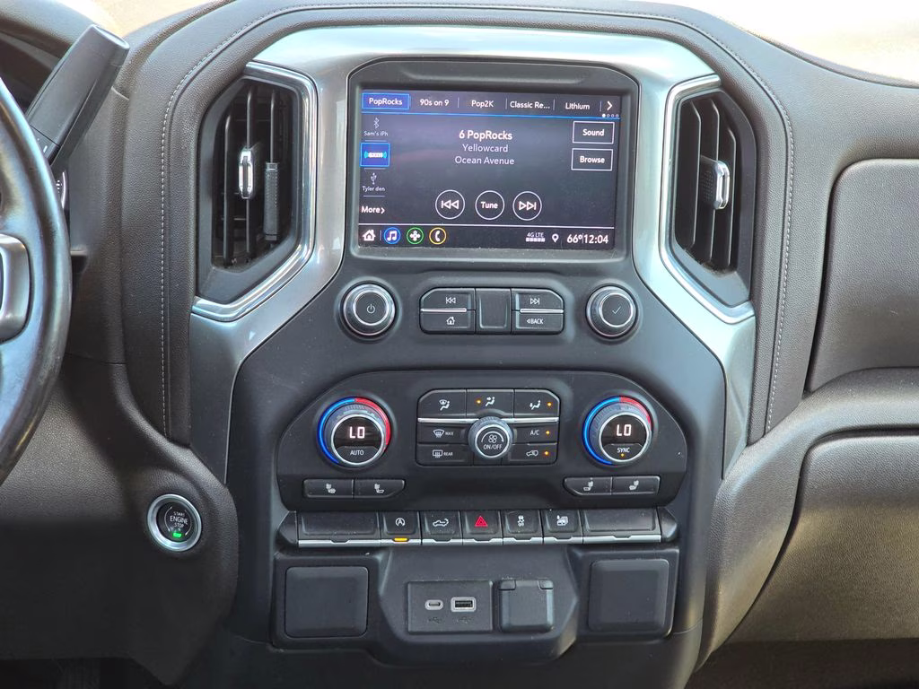 2022 Black Chevrolet Silverado 1500 LTD LT 4X4 Truck