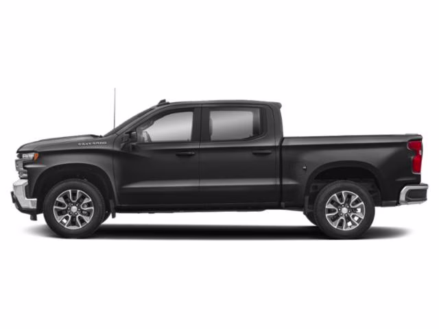 2022 Black Chevrolet Silverado 1500 LTD LT 4X4 Truck