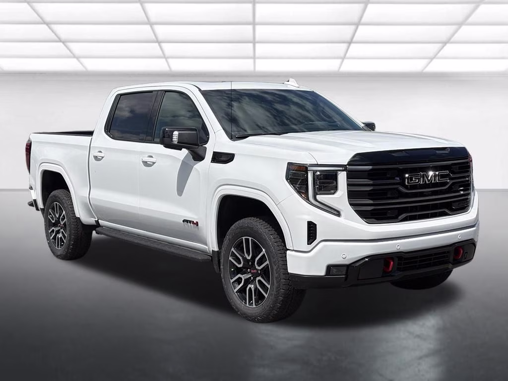2026 Summit White GMC Sierra 1500 AT4 4X4 Truck
