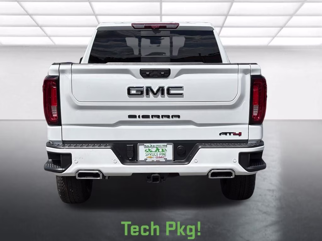 2026 Summit White GMC Sierra 1500 AT4 4X4 Truck