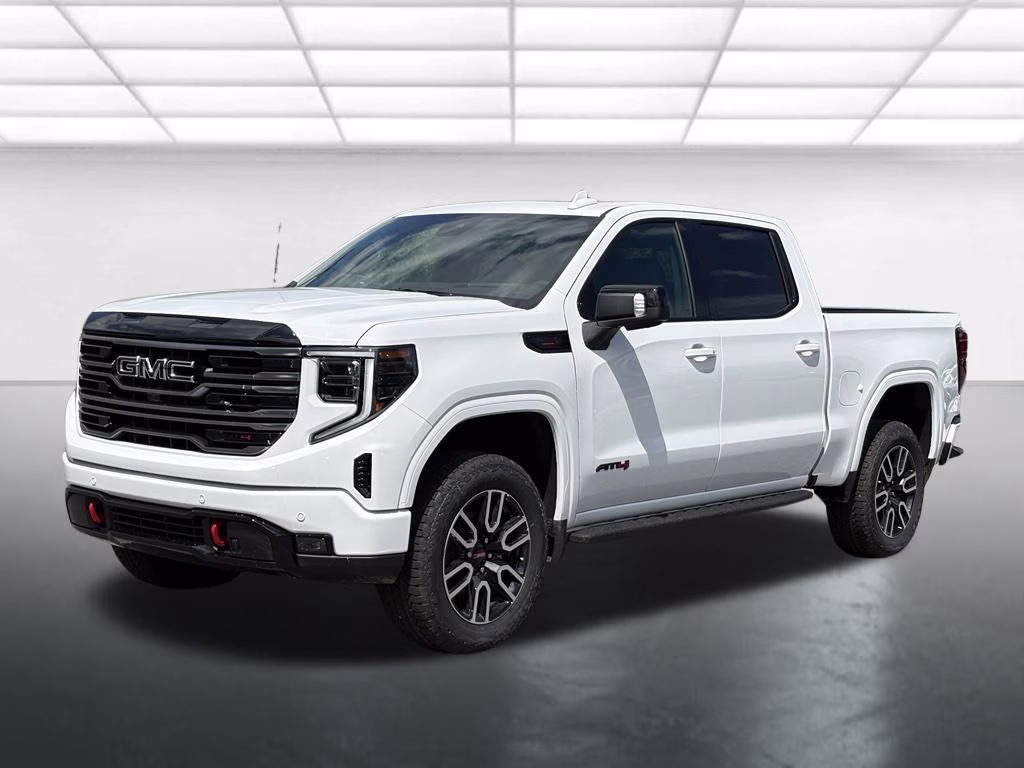 2026 Summit White GMC Sierra 1500 AT4 4X4 Truck