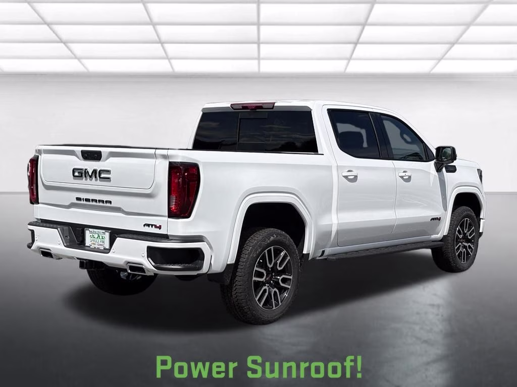 2026 Summit White GMC Sierra 1500 AT4 4X4 Truck