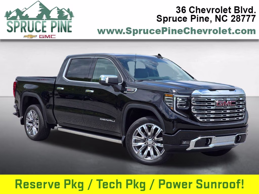 2026 Onyx Black GMC Sierra 1500 Denali 4X4 Truck