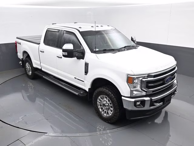 2022 Oxford White Ford Super Duty F-250 SRW Lariat 4X4 Truck