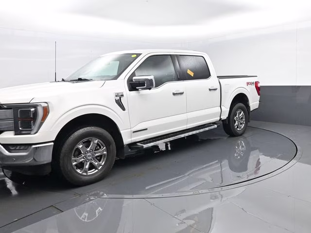 2022 White Metallic Ford F-150 Lariat 4X4 Truck
