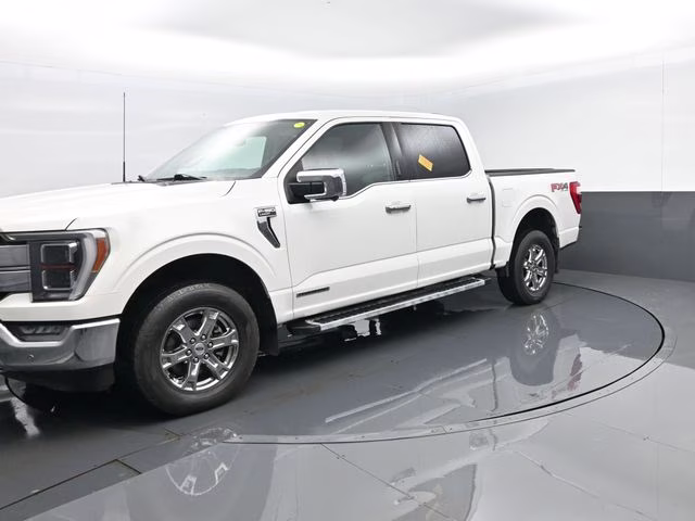 2022 White Metallic Ford F-150 Lariat 4X4 Truck