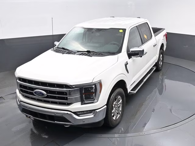 2022 White Metallic Ford F-150 Lariat 4X4 Truck