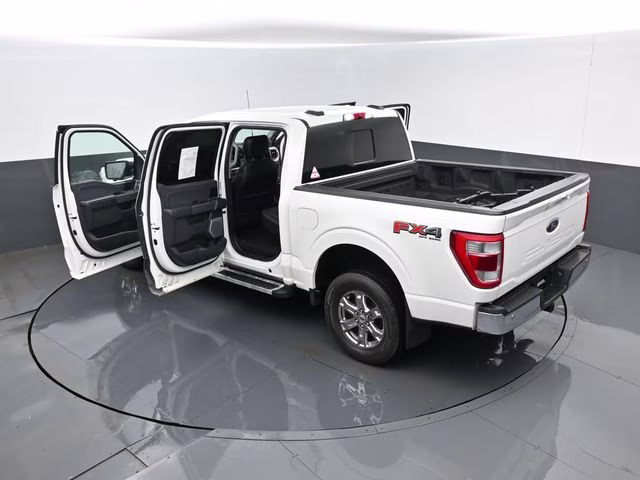 2022 White Metallic Ford F-150 Lariat 4X4 Truck