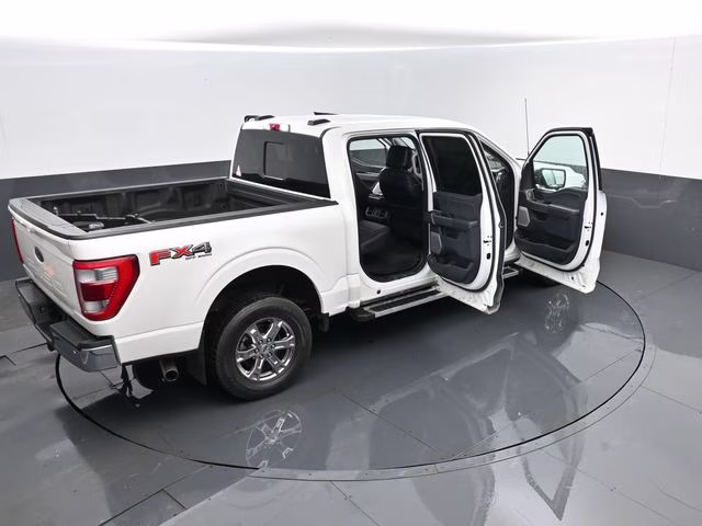 2022 White Metallic Ford F-150 Lariat 4X4 Truck