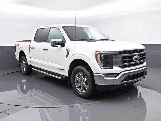 2022 White Metallic Ford F-150 Lariat 4X4 Truck