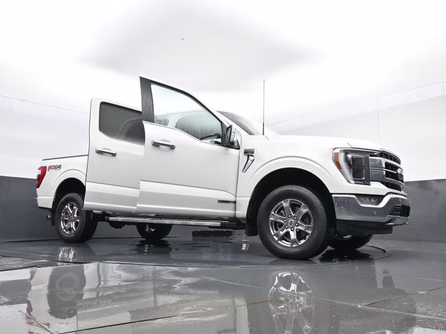 2022 White Metallic Ford F-150 Lariat 4X4 Truck