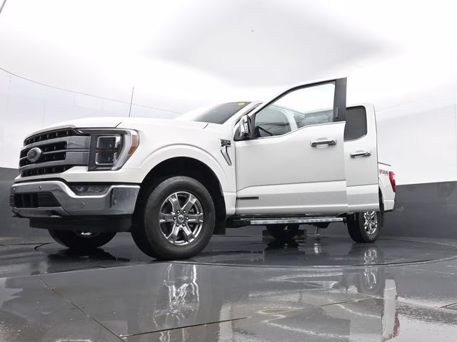 2022 White Metallic Ford F-150 Lariat 4X4 Truck