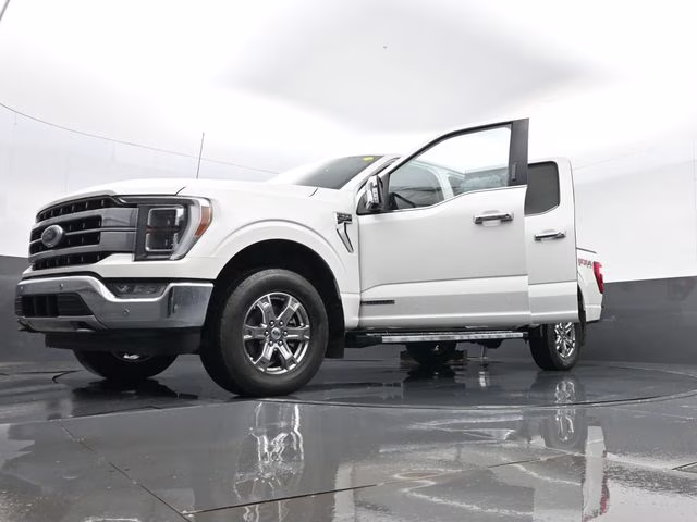 2022 White Metallic Ford F-150 Lariat 4X4 Truck