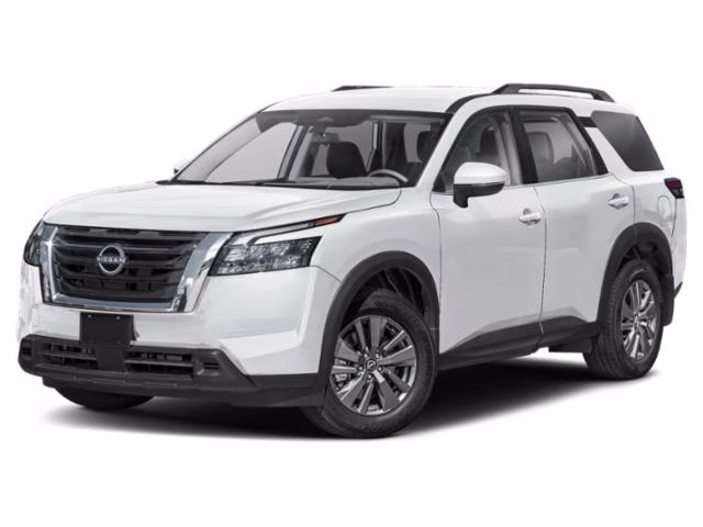 2025 Glacier White Nissan Pathfinder SV 4X4 SUV