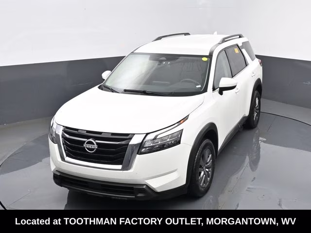 2025 Glacier White Nissan Pathfinder SV 4X4 SUV