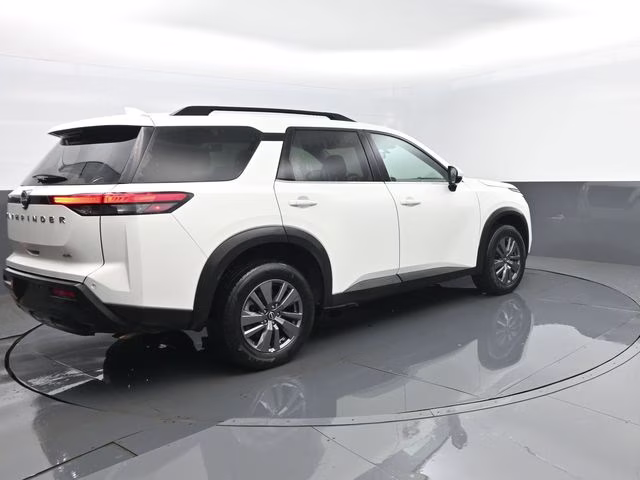 2025 Glacier White Nissan Pathfinder SV 4X4 SUV