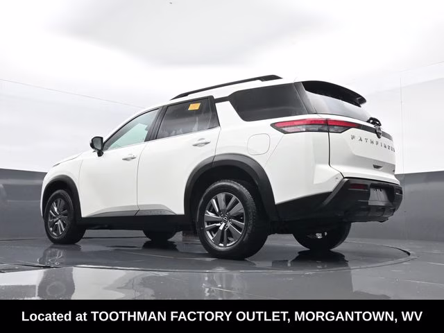 2025 Glacier White Nissan Pathfinder SV 4X4 SUV
