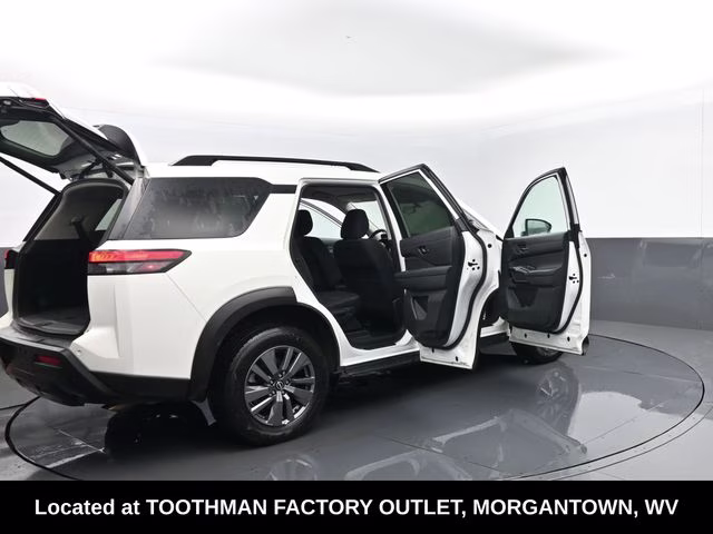 2025 Glacier White Nissan Pathfinder SV 4X4 SUV