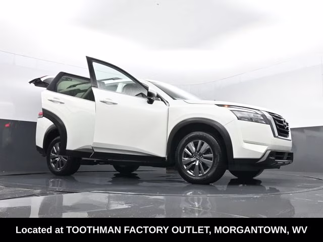 2025 Glacier White Nissan Pathfinder SV 4X4 SUV