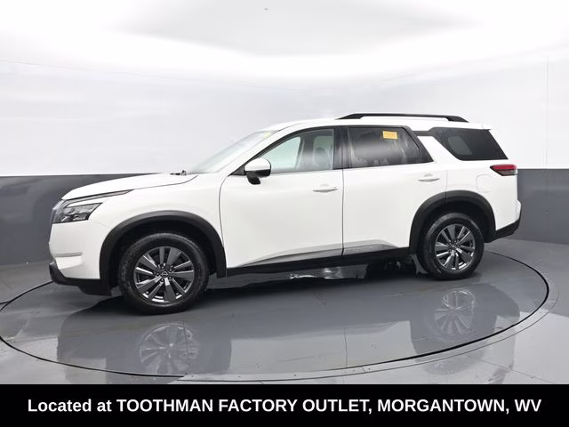 2025 Glacier White Nissan Pathfinder SV 4X4 SUV