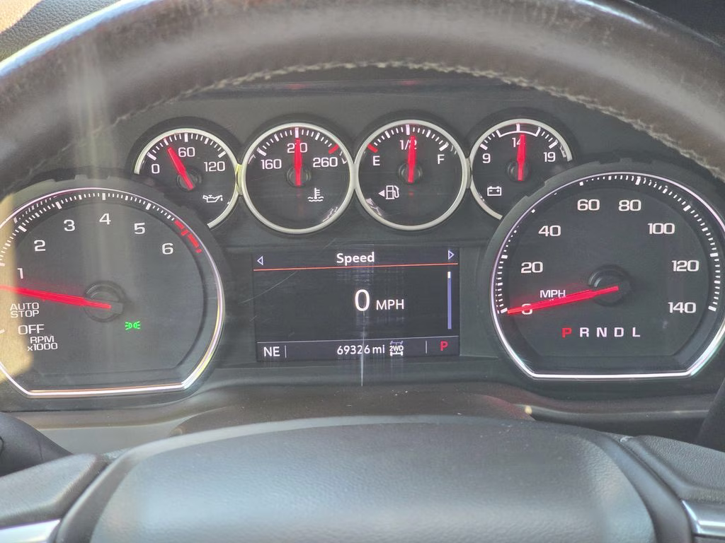 2022 Black Chevrolet Silverado 1500 LTD LT 4X4 Truck