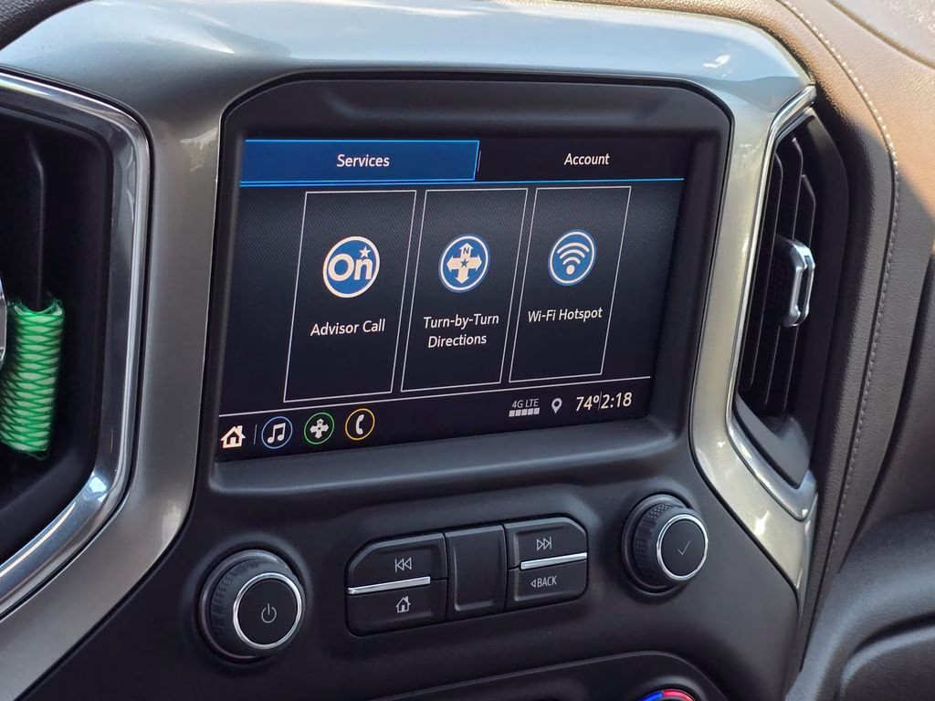 2022 Black Chevrolet Silverado 1500 LTD LT 4X4 Truck