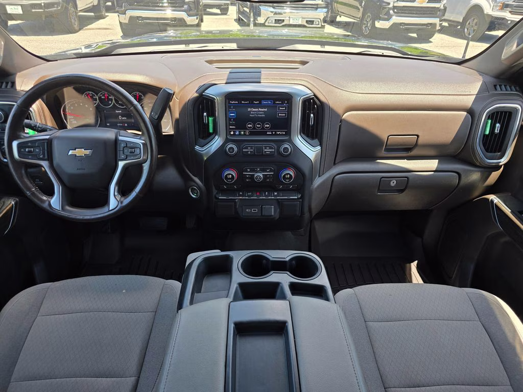 2022 Black Chevrolet Silverado 1500 LTD LT 4X4 Truck