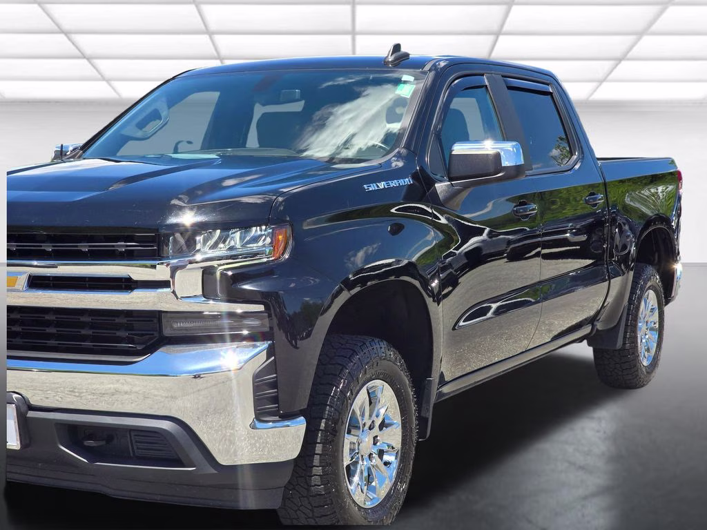 2022 Black Chevrolet Silverado 1500 LTD LT 4X4 Truck