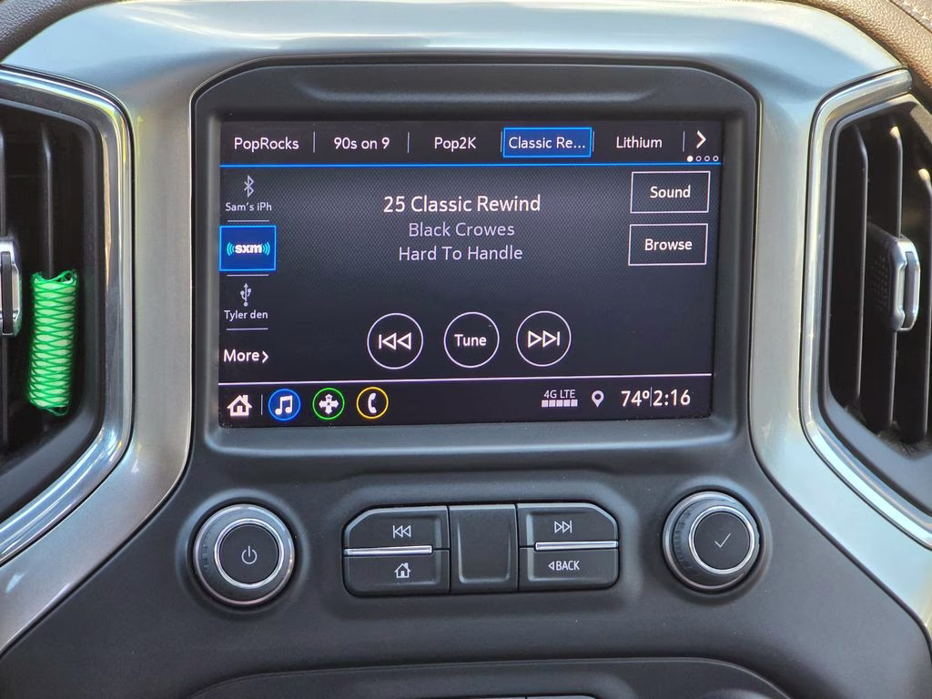 2022 Black Chevrolet Silverado 1500 LTD LT 4X4 Truck